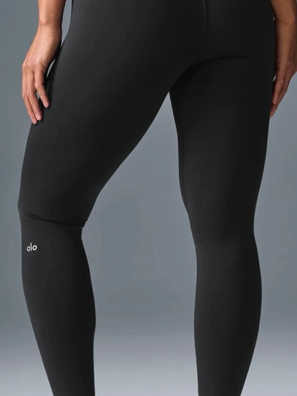 Alo Black large High-Waist Airbrush Legging 7/8